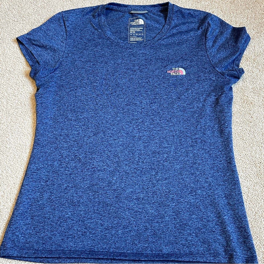 The North Face Reaxion T-Shirt  heathered blue - medium